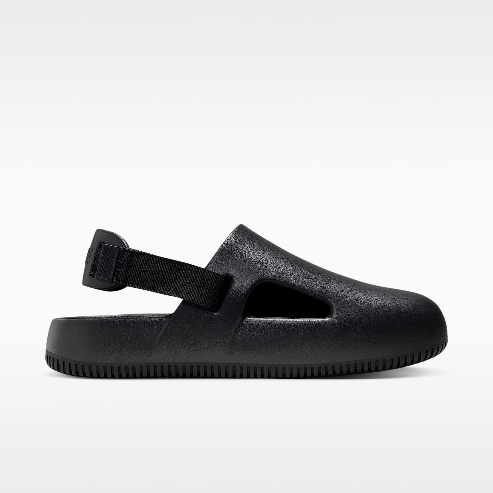 Nike Calm Herren-Mules – Schwarz/Schwarz