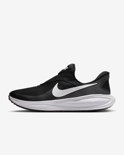 Nike Revolution 8 EasyOn Straßenlaufschuh (Herren) – Schwarz/Anthracite/Wolf Grey/Weiß