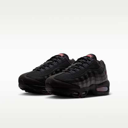 Nike Air Max 95 Big Bubble Schuh (ältere Kinder) – Schwarz/Anthracite/Iron Grey/University Red