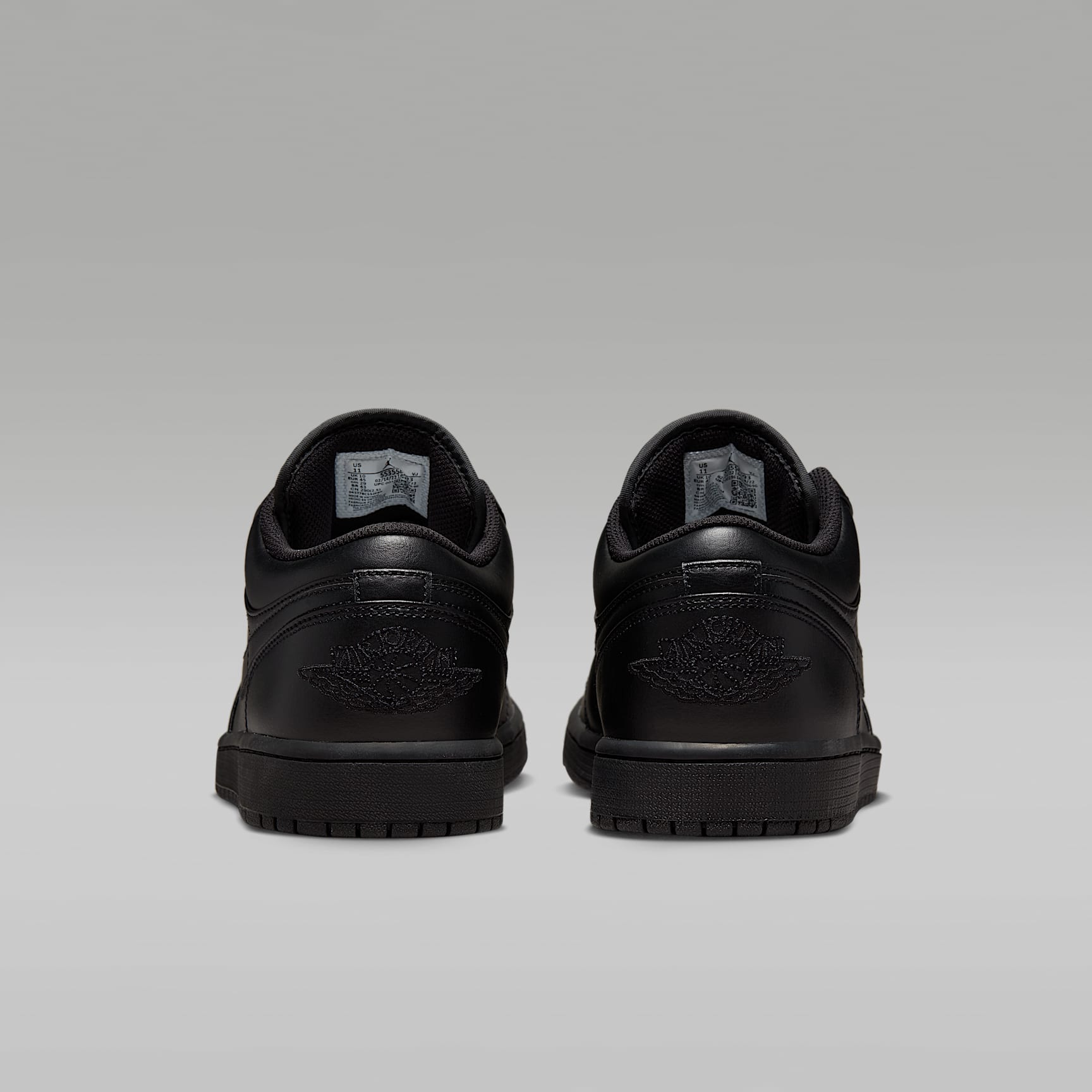 Air Jordan 1 Low Herrenschuh – Schwarz/Schwarz/Schwarz