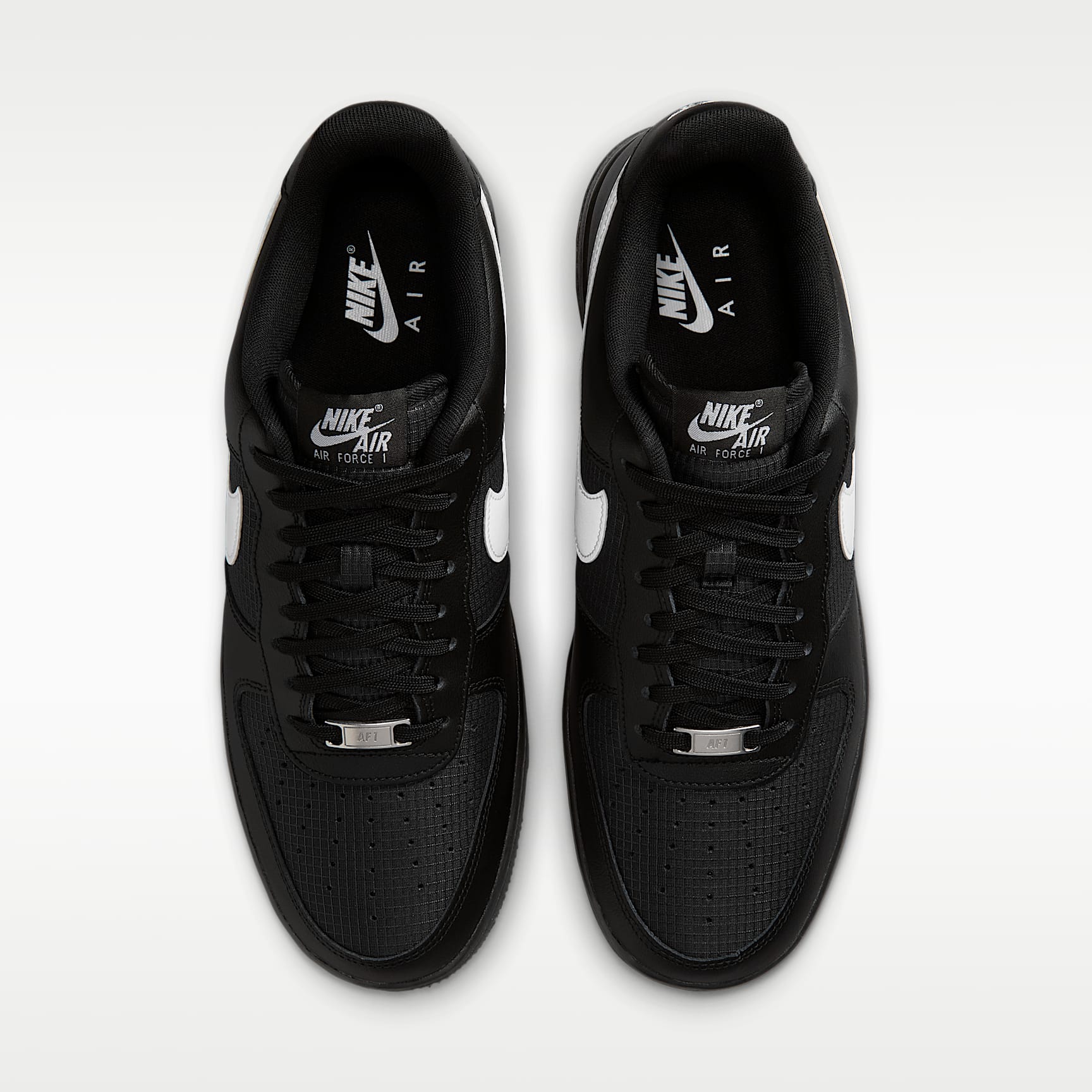 Nike Air Force 1 '07 LV8 Schuh (Herren) – Schwarz/Schwarz/Weiß