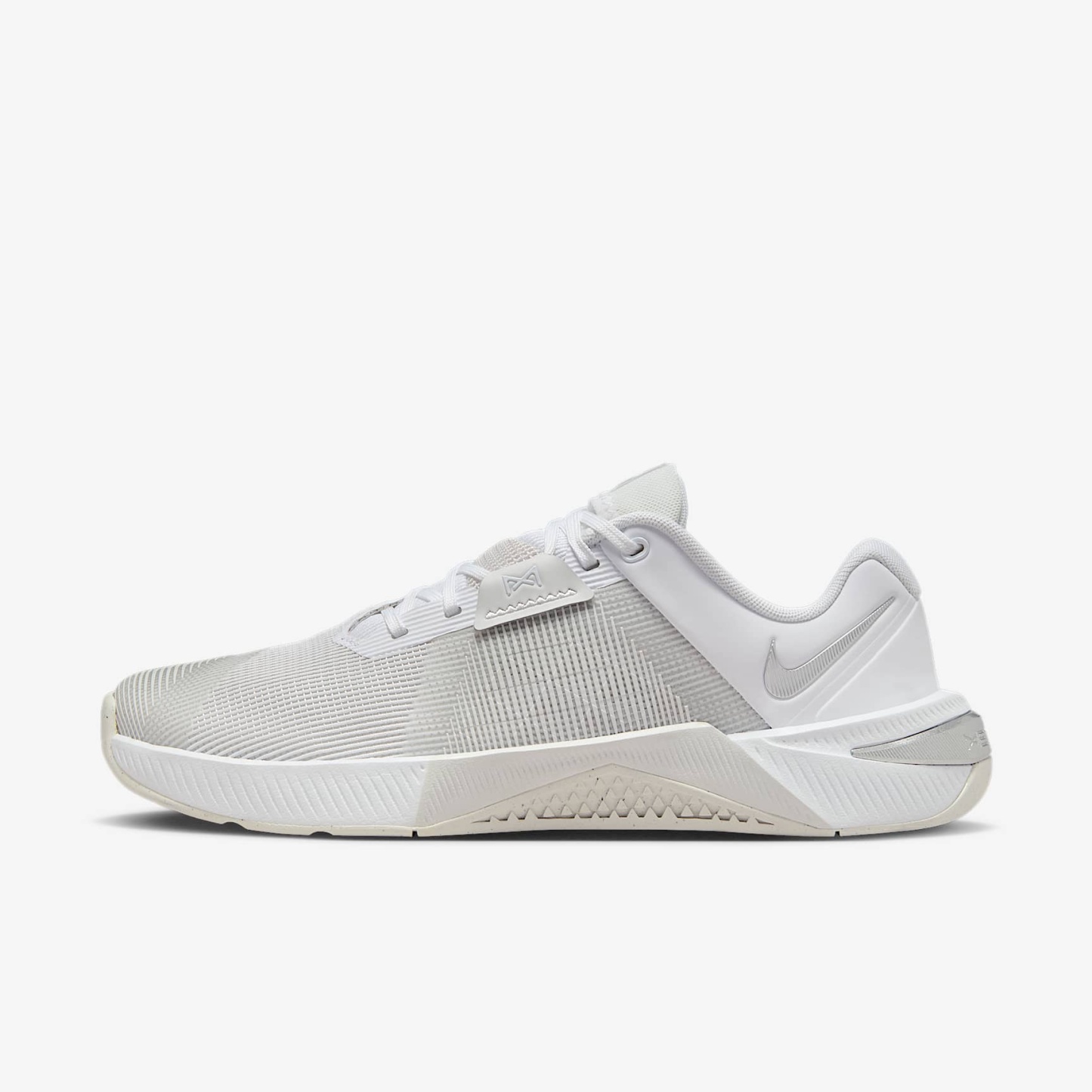 Nike Metcon 10 Trainingsschuh für Damen – Weiß/Platinum Tint/Wolf Grey/Metallic Silver