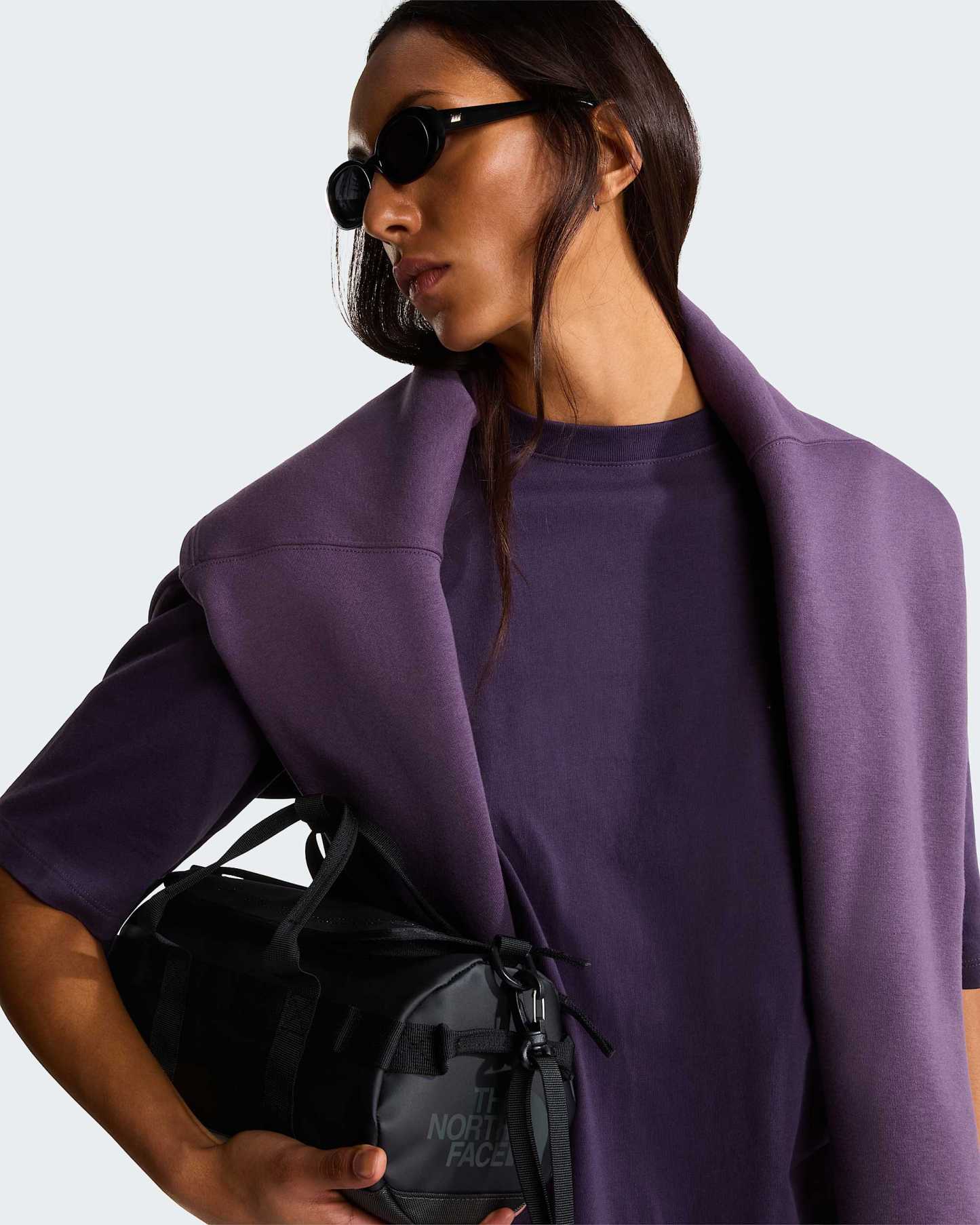 TNF™ Essential Simple Dome Boxy T-Shirt mit lockerer Passform Damen – Endless Dusk