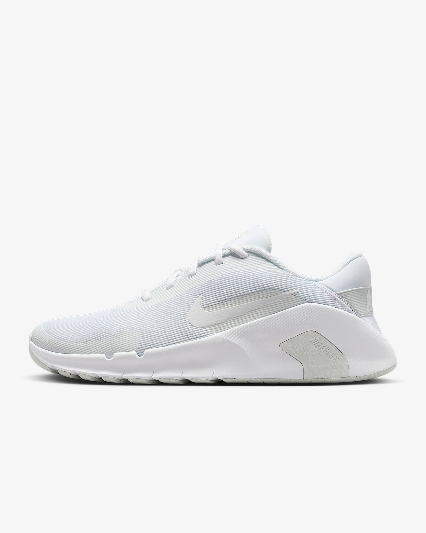 Nike Flex Train Workout-Schuh (Herren) – Weiß/Photon Dust/Weiß