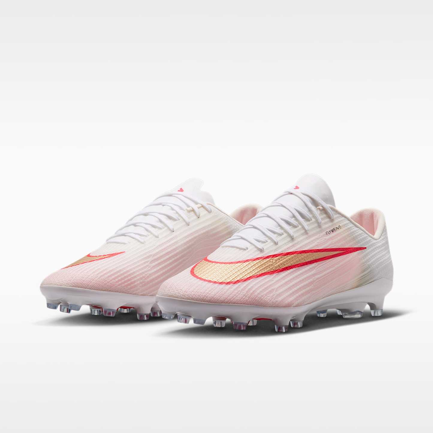 Nike Mercurial Superfly 11 Pro Low-Top-Fußballschuh für Kunstrasen – Weiß/Bright Crimson/Blur