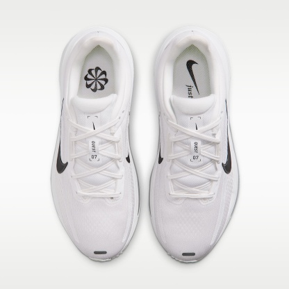 Nike Quest 7 Straßenlaufschuhe (Damen) – Summit White/Weiß/Metallic Silver/Schwarz