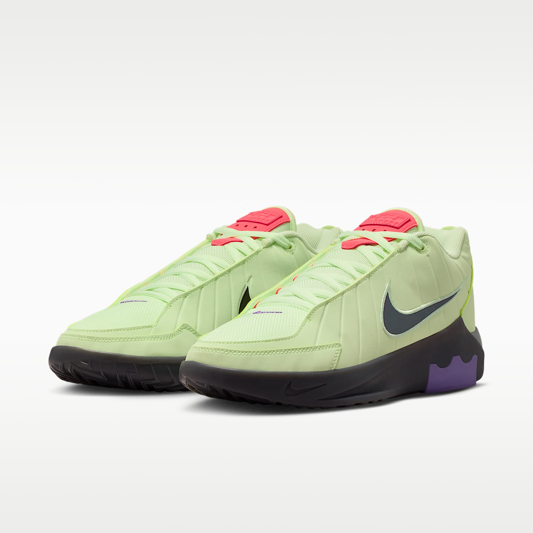 LeBron Witness 9 Basketballschuh – Volt Tint/Schwarz/Smoke Grey/Multi-Color