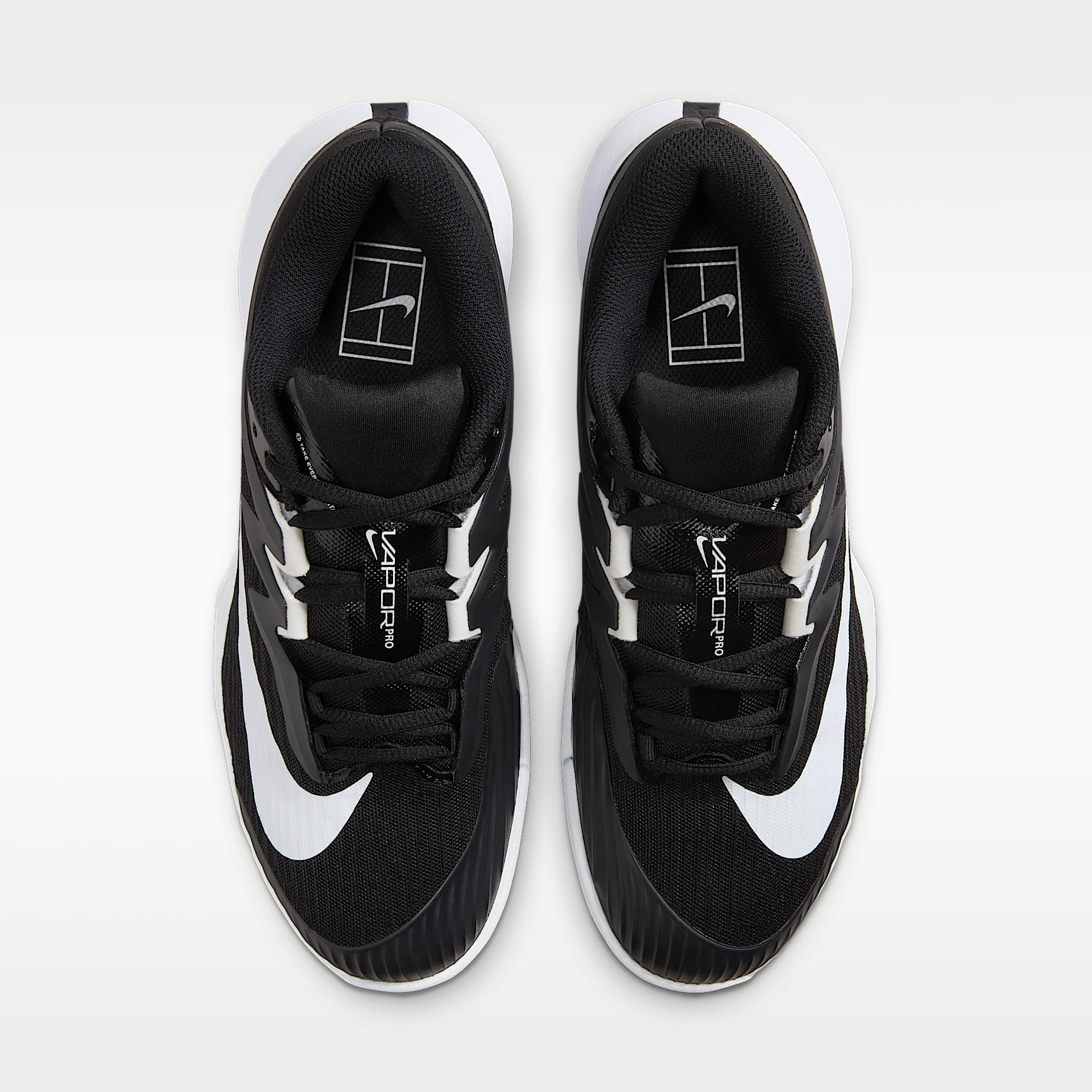 Nike Vapor Pro 3 Tennisschuh für Hartplätze (Damen) – Schwarz/Weiß