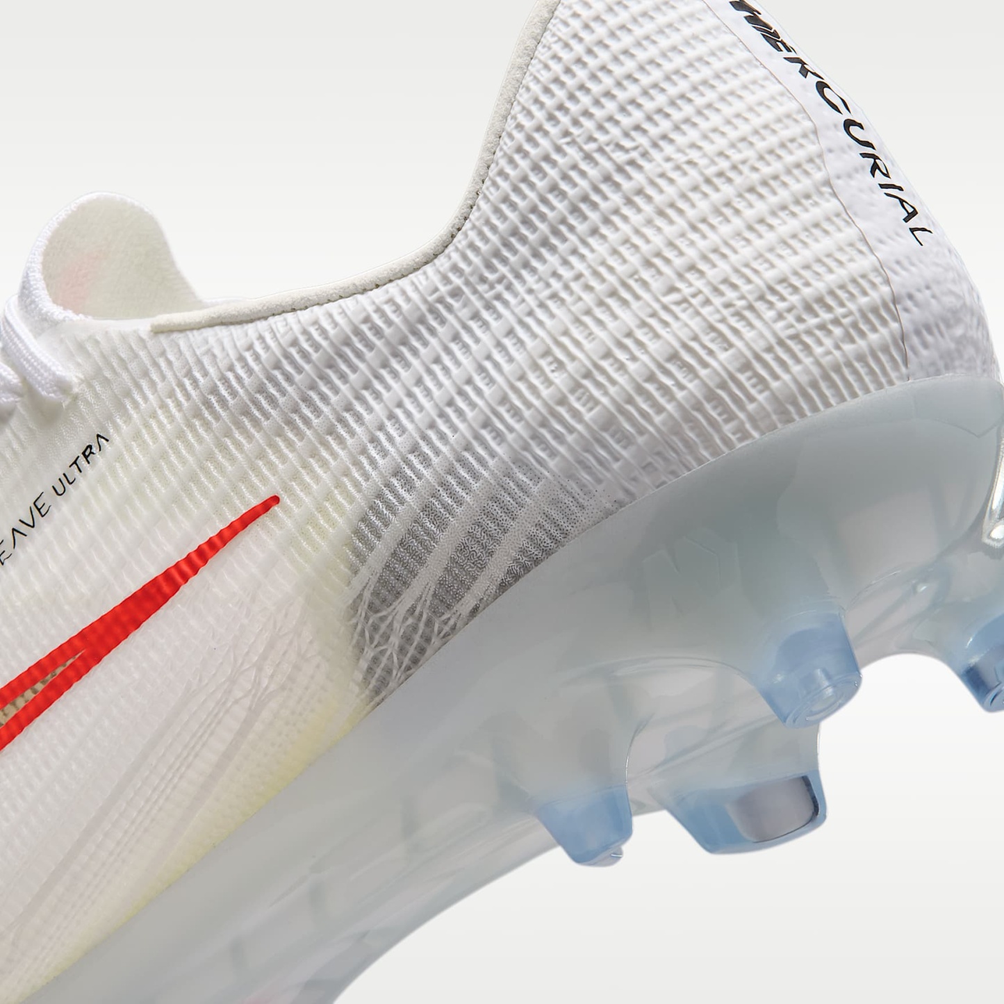 Nike Mercurial Superfly 11 Elite Low-Top-Fußballschuh für Kunstrasen – Weiß/Bright Crimson/Blur