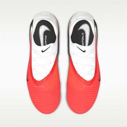 Nike Phantom 6 Low Elite By You personalisierbarer Fußballschuh für normalen Rasen – Racer Blue/Racer Blue/Multi-Color [2724705645]
