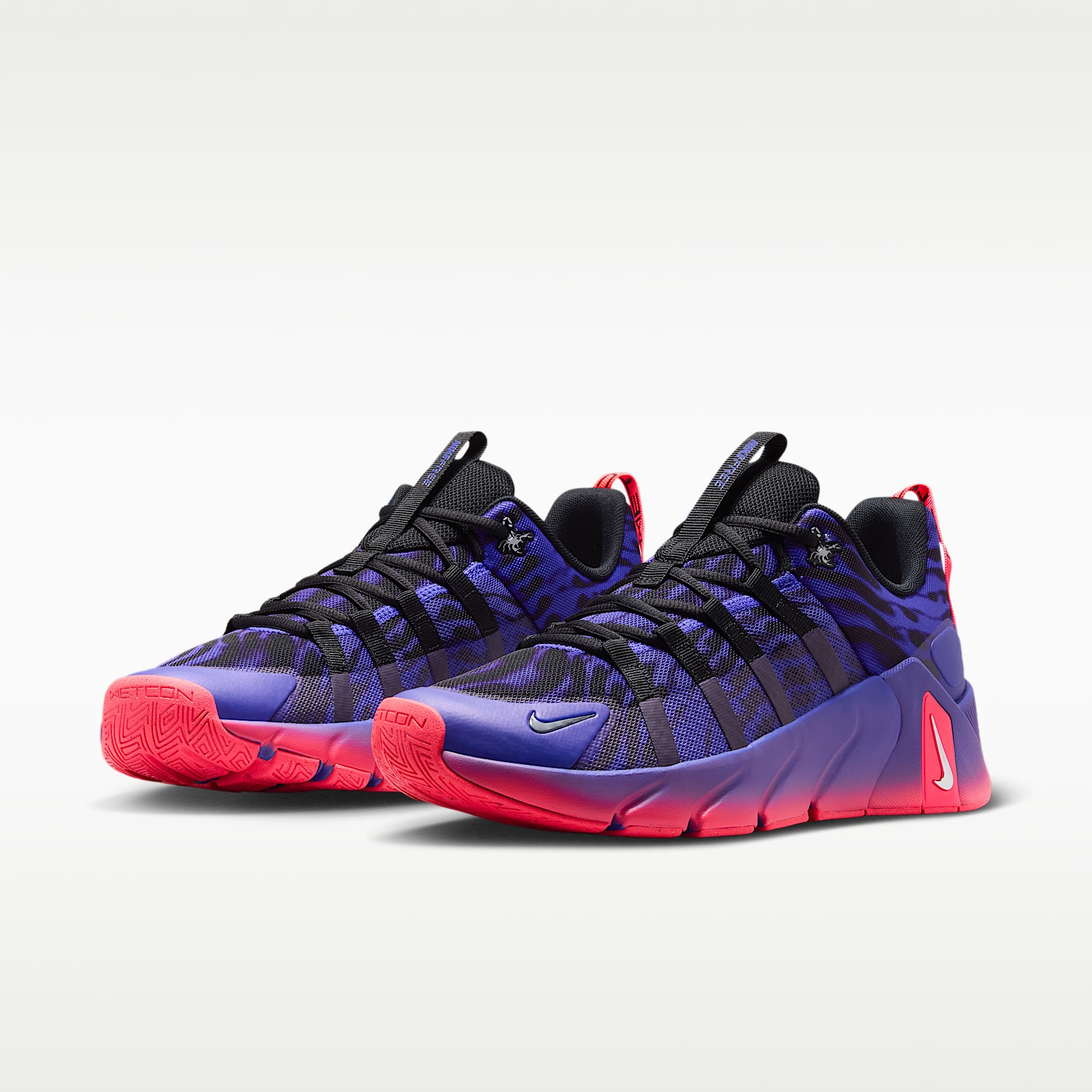 Nike Free Metcon 7 AMP Trainingsschuh für Herren – Schwarz/Hyper Punch/Indigo Burst/Metallic Platinum