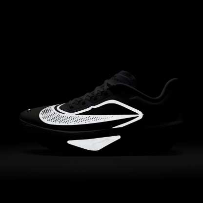 Nike Zoom Fly 6 Straßenlaufschuh für Wettkämpfe (Damen) – Weiß/Smoke Grey/Metallic Silver/Schwarz