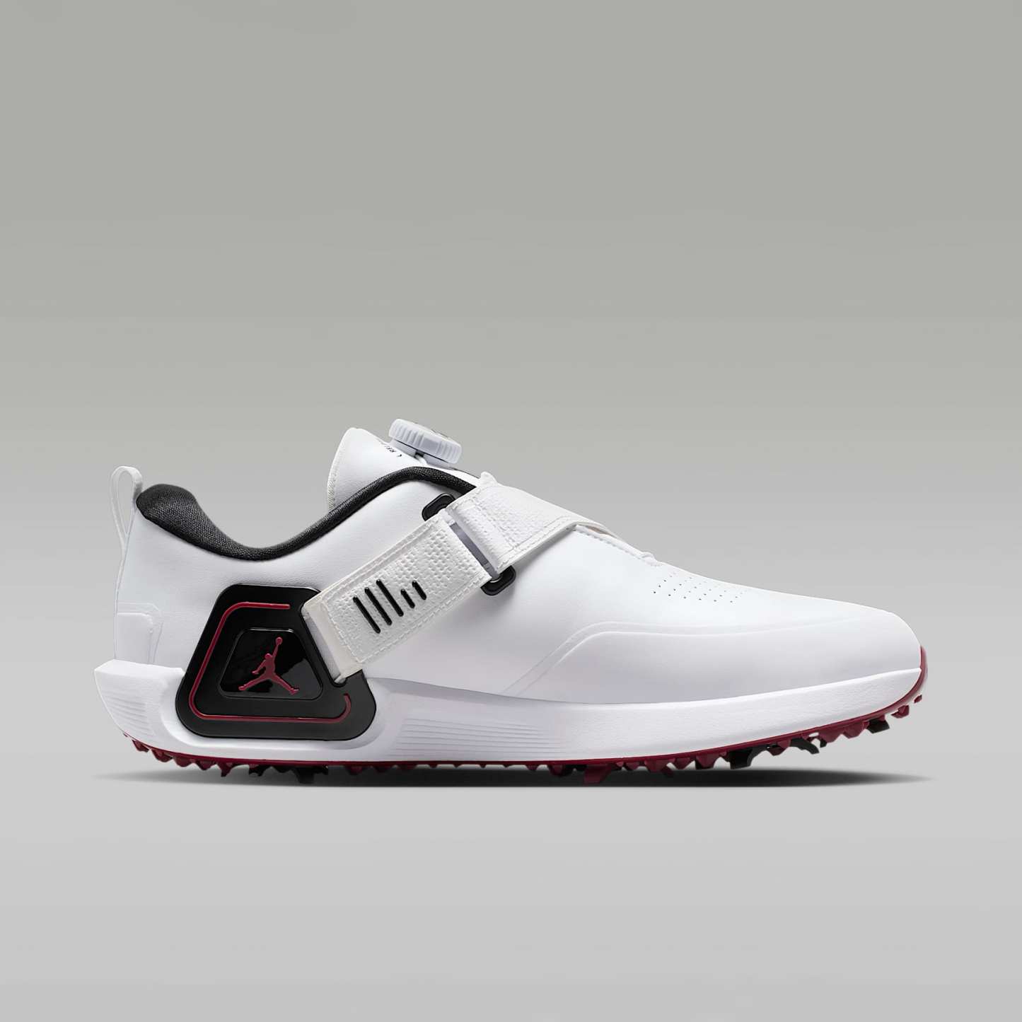 Jordan Air Rev Golfschuh – Weiß/Team Red/Schwarz
