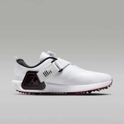 Jordan Air Rev Golfschuh – Weiß/Team Red/Schwarz