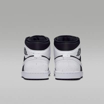 Air Jordan 1 Mid SE Schuh (Herren) – Schwarz/Schwarz/Weiß
