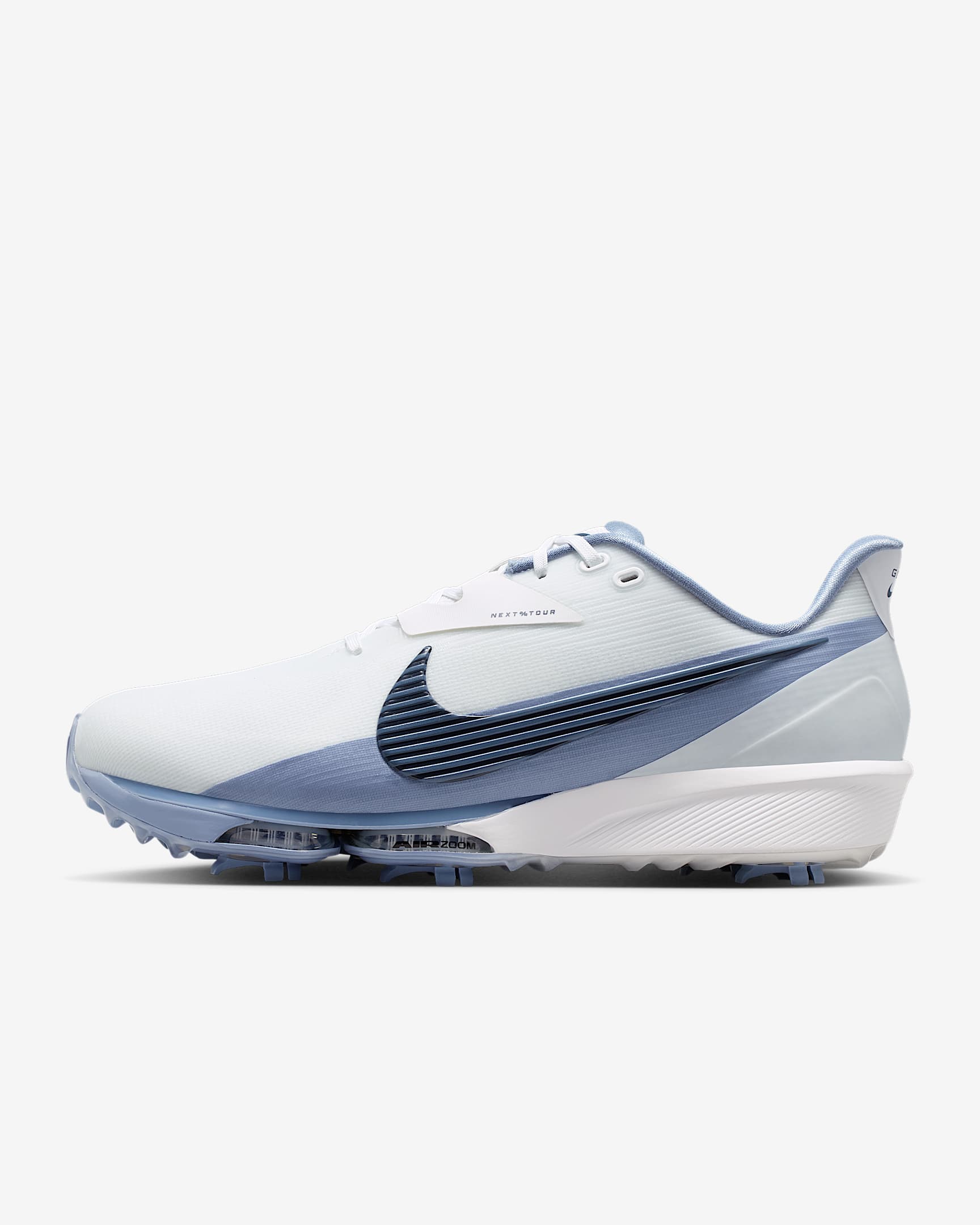 Nike NEXT% TOUR 3 Golfschuh – Weiß/Work Blue/Thunder Blue