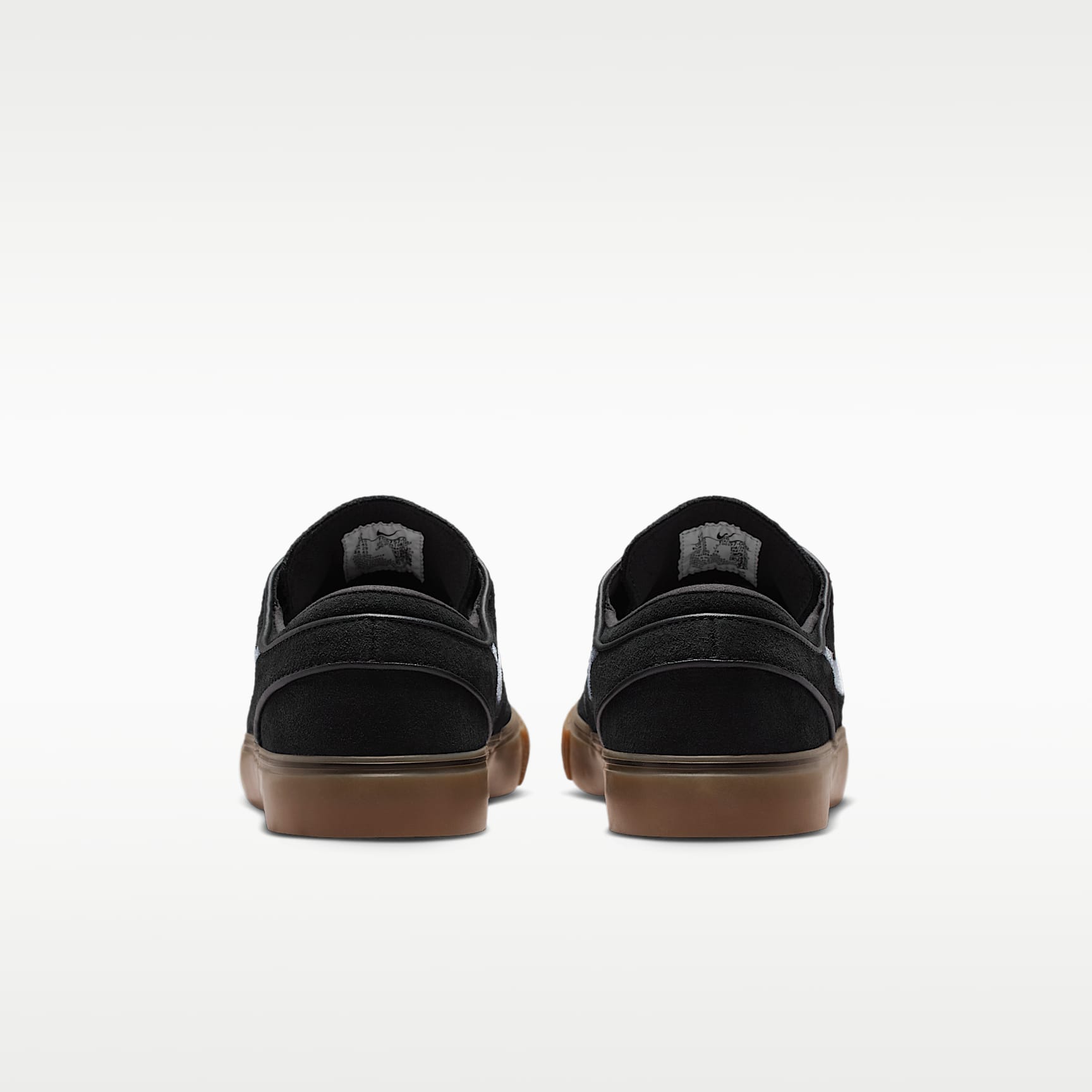 Nike SB Zoom Janoski OG+ Skateschuh – Schwarz/Schwarz/Gum Light Brown/Weiß
