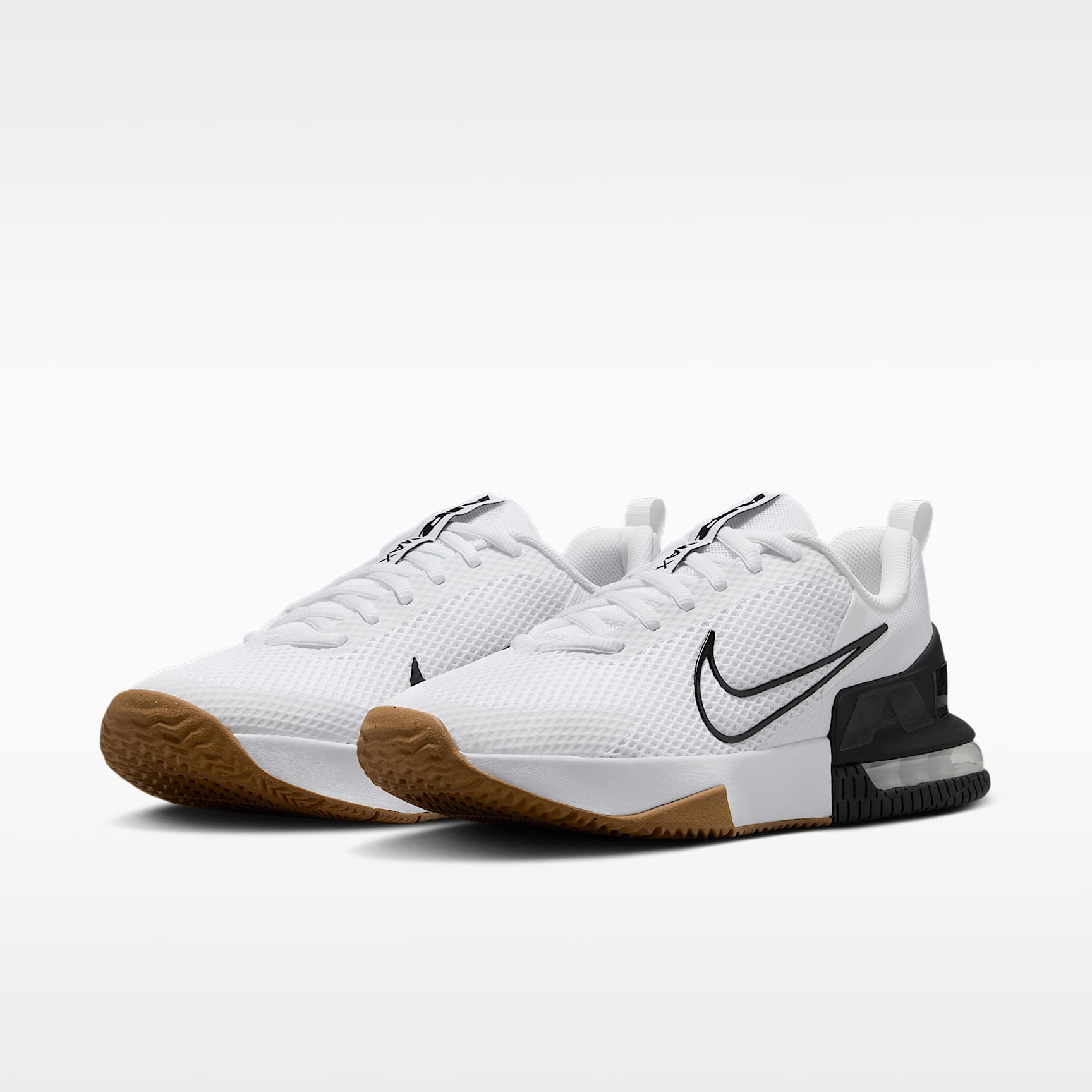 Nike Air Max Alpha Trainer 6 Workout-Schuh (Herren) – Weiß/Schwarz/Gum Medium Brown/Weiß