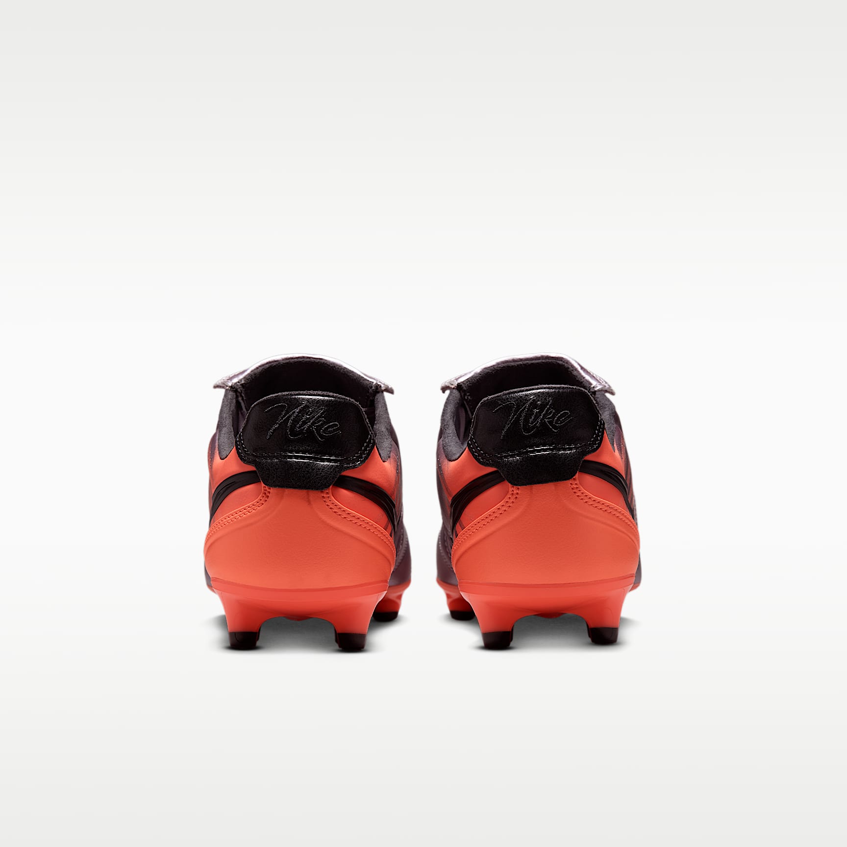 Nike Tiempo Ligera Pro Low-Top-Fußballschuh für normalen Rasen – Bleached Lilac/Total Orange/Schwarz