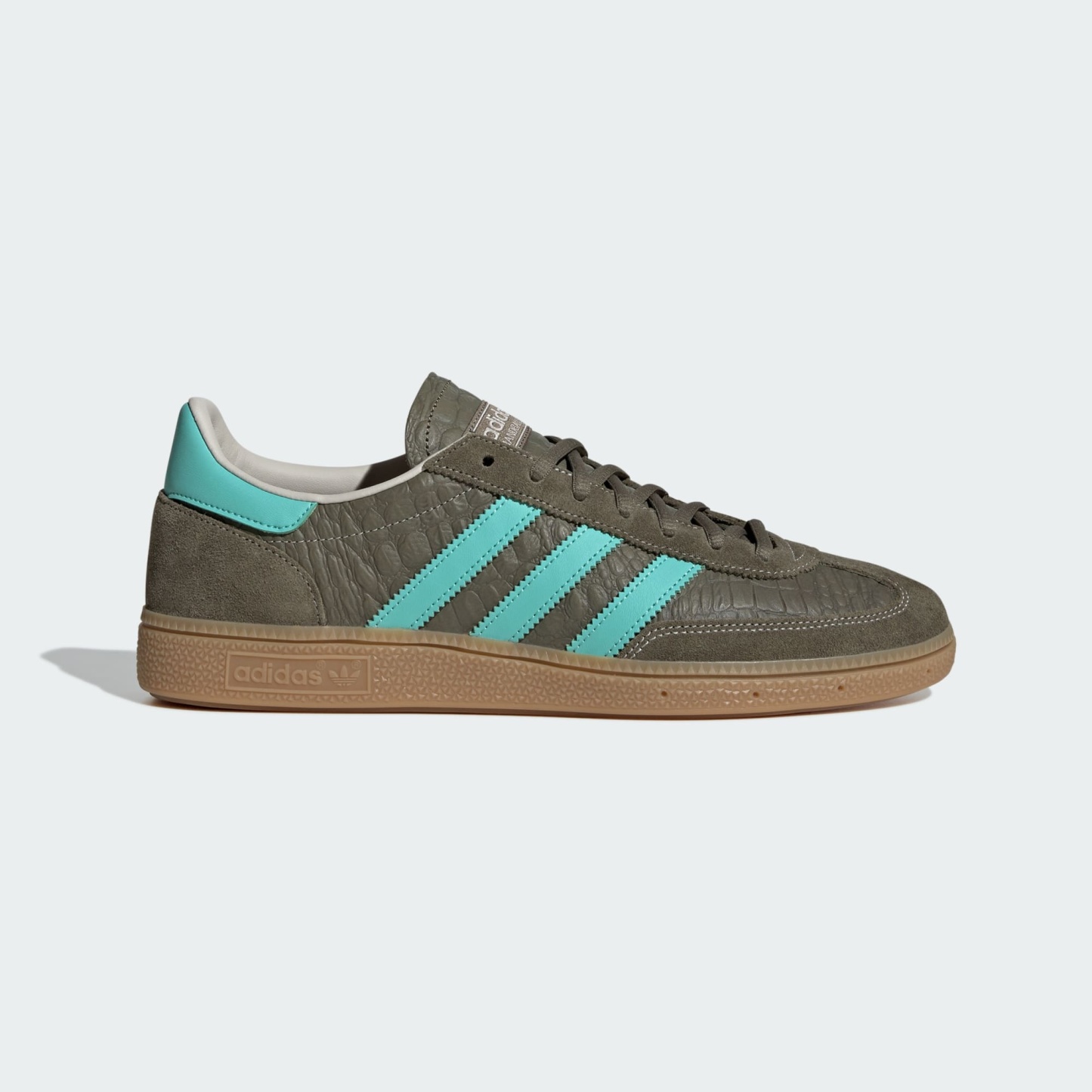 HANDBALL SPEZIAL SCHUH – Olive Strata / Acid Mint / Gum – KI8685