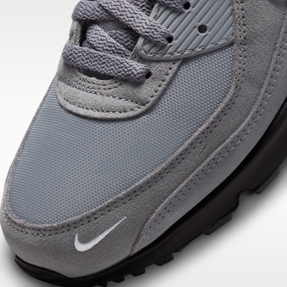 Nike Air Max 90 Herrenschuh – Smoke Grey/Light Photo Blue/Metallic Silver/Schwarz