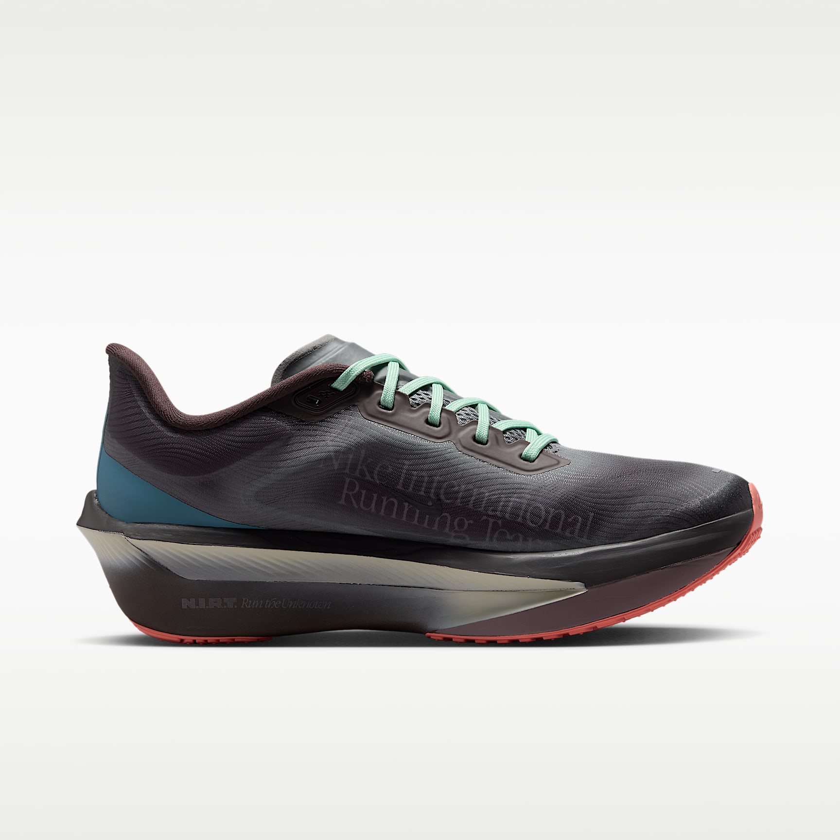 Nike Zoom Fly 6 Straßenlaufschuh für Wettkämpfe (Herren) – Baroque Brown/Smoke Grey/Ironstone/Schwarz