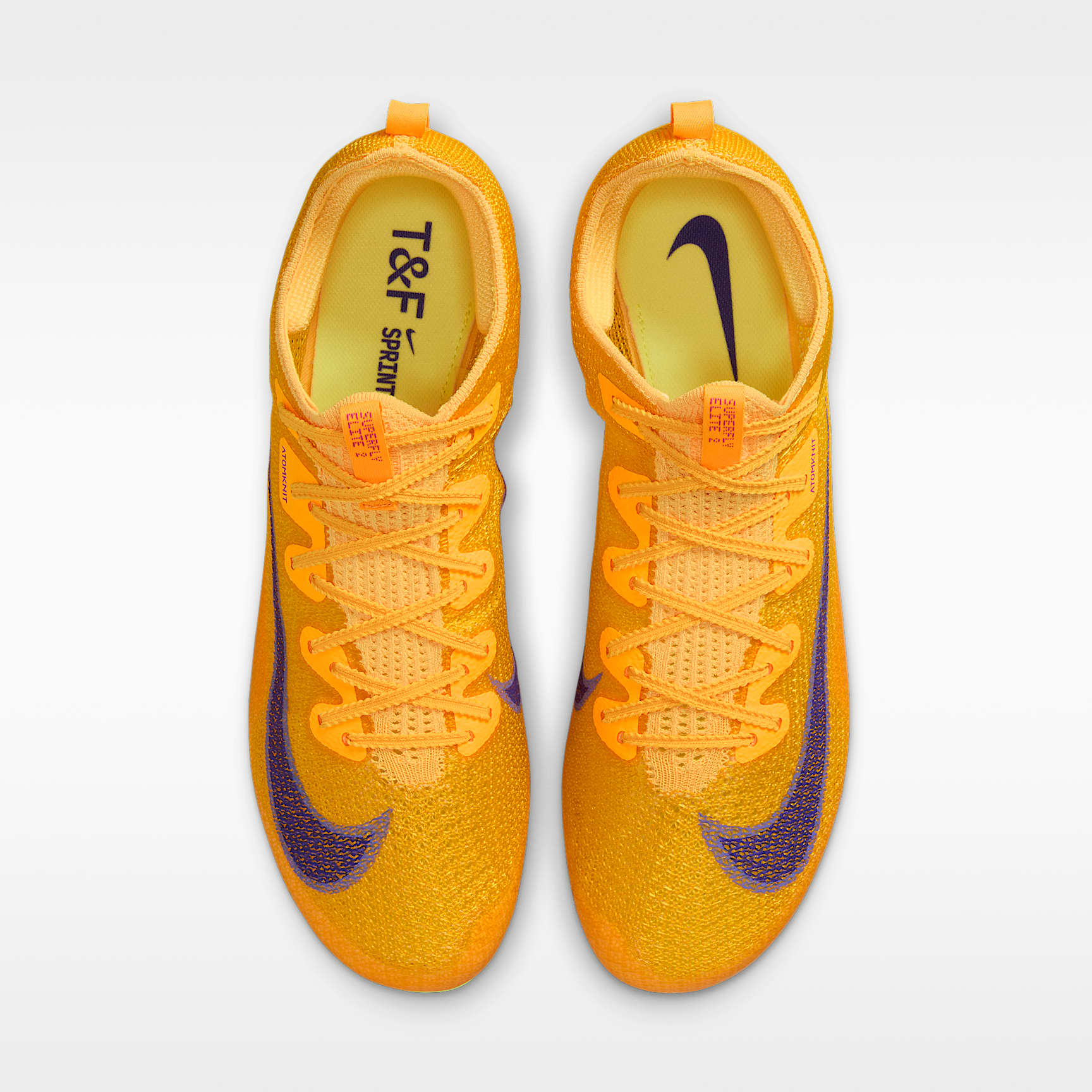 Nike Zoom Superfly Elite 2 Sprint-Spikes – Citron Pulse/Volt Ice/Laser Orange/Indigo Burst
