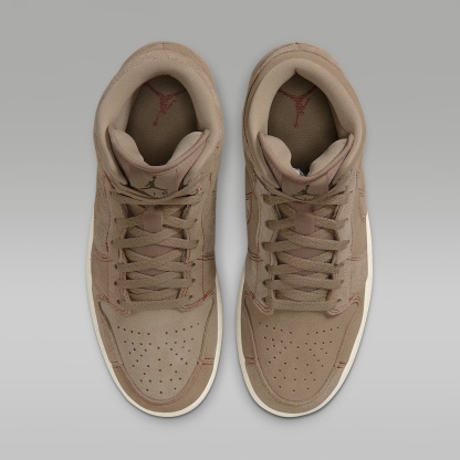 Air Jordan 1 Mid SE Craft Herrenschuh – Khaki/Pecan/Cargo Khaki/Khaki