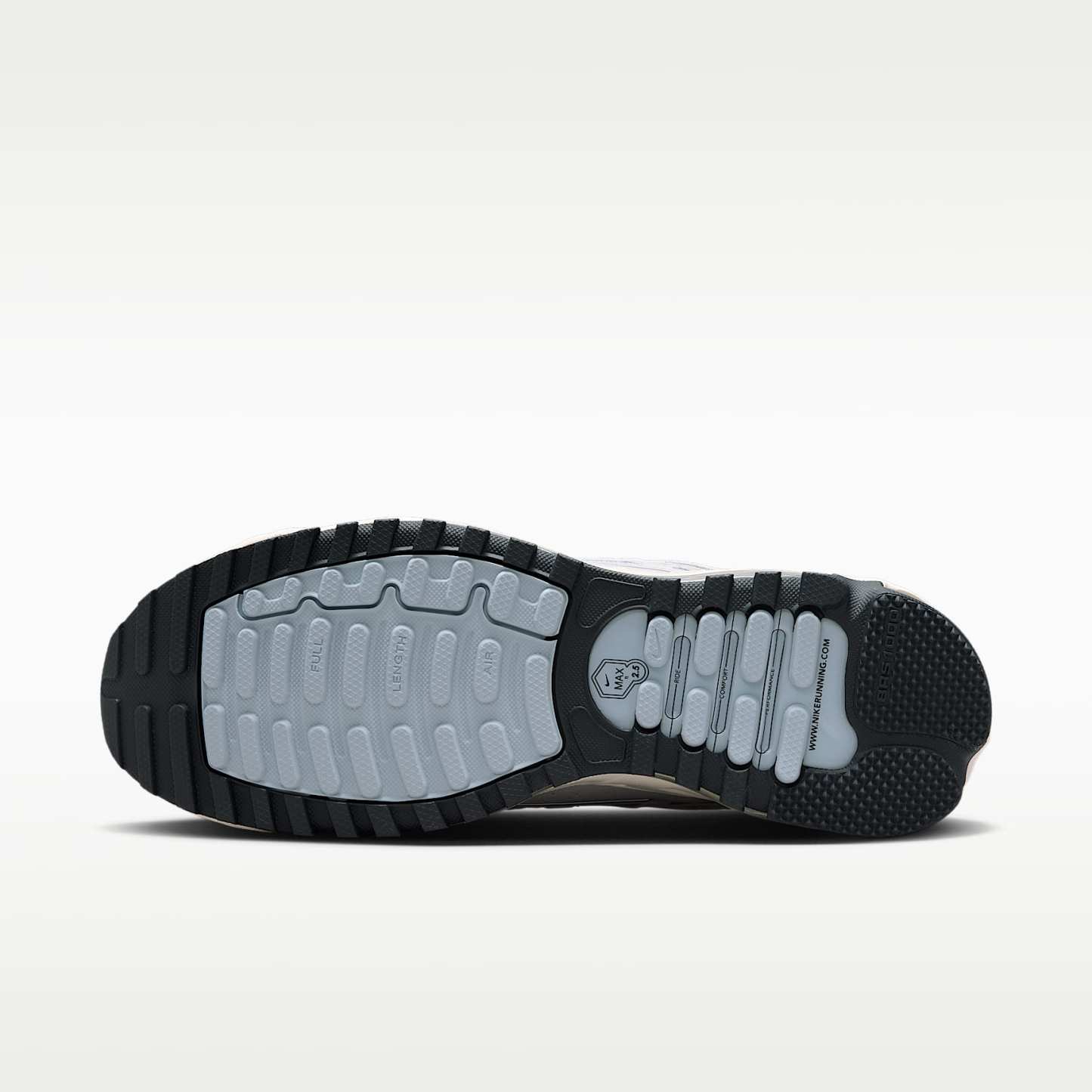 Nike Air Max TL 2.5 Schuh (Herren) – Weiß/Pure Platinum/Metallic Silver/Dark Obsidian
