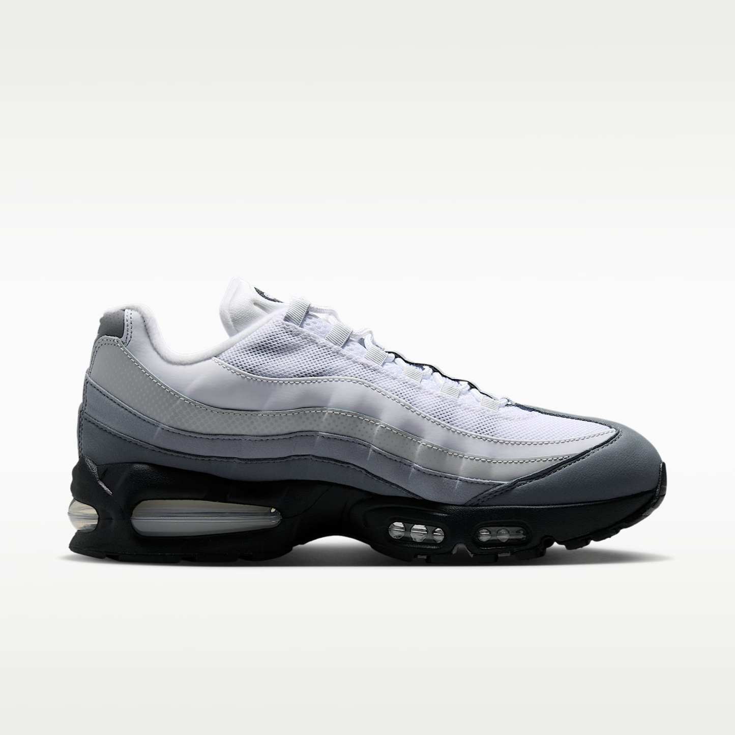 Nike Air Max 95 Big Bubble Schuh (Herren) – Schwarz/Pure Platinum/Wolf Grey/Weiß