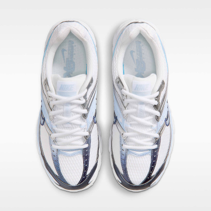 Nike Air Max Moto 2K Schuh (Damen) – Weiß/Metallic Silver/Midnight Navy/Hydrogen Blue