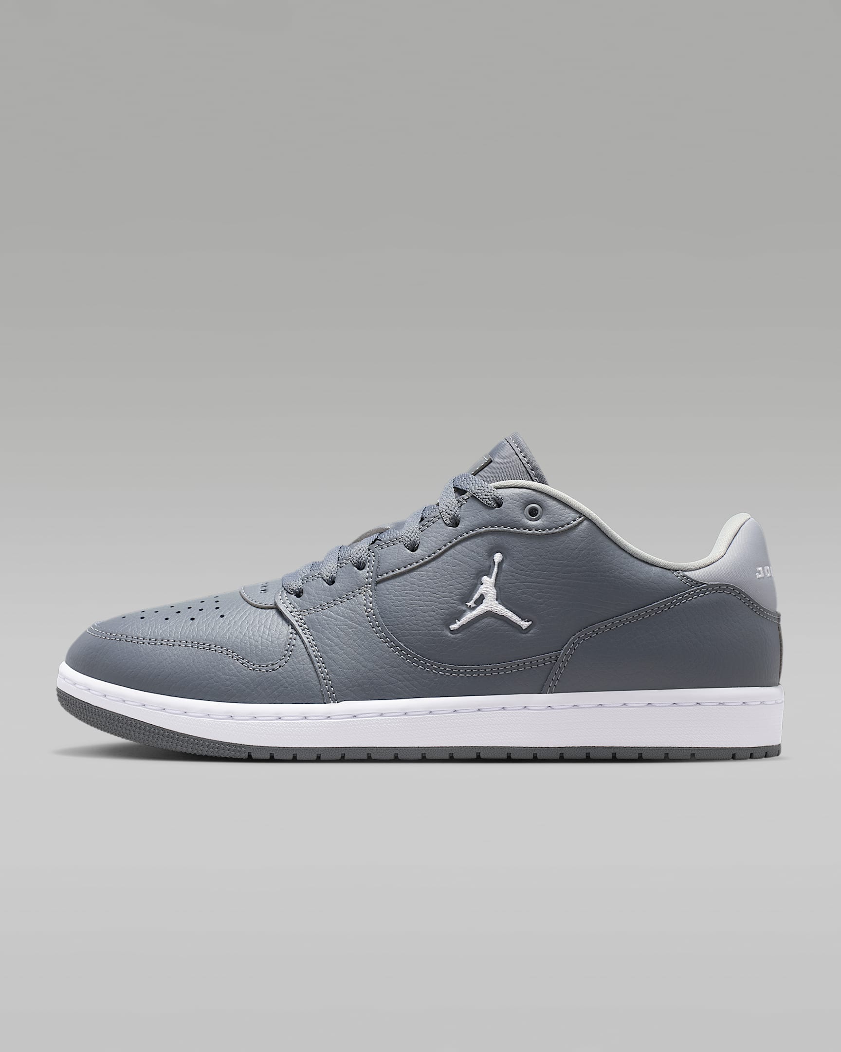 Jordan Court Connect Low Herrenschuhe – Smoke Grey/Weiß/Light Smoke Grey
