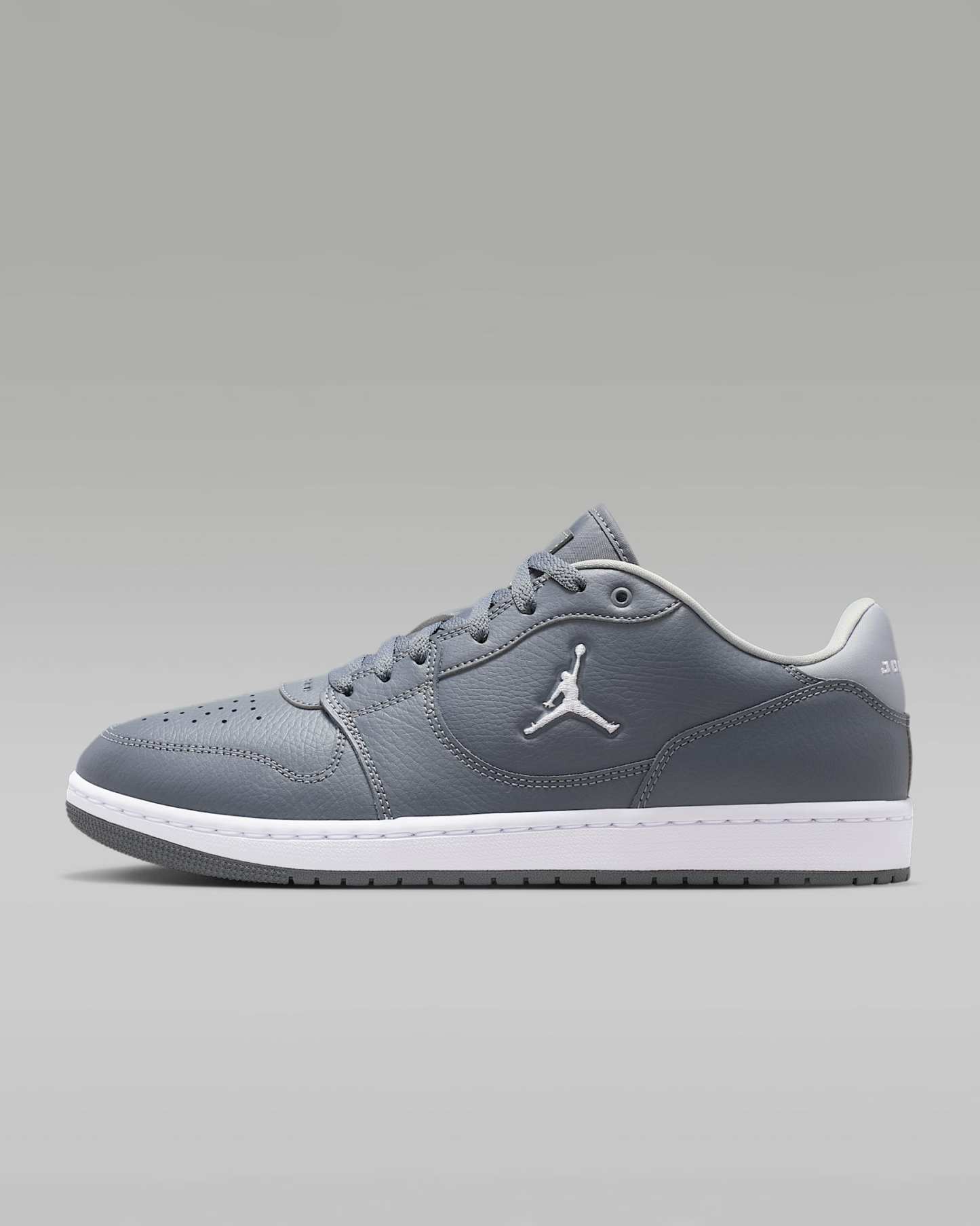 Jordan Court Connect Low Herrenschuhe – Smoke Grey/Weiß/Light Smoke Grey
