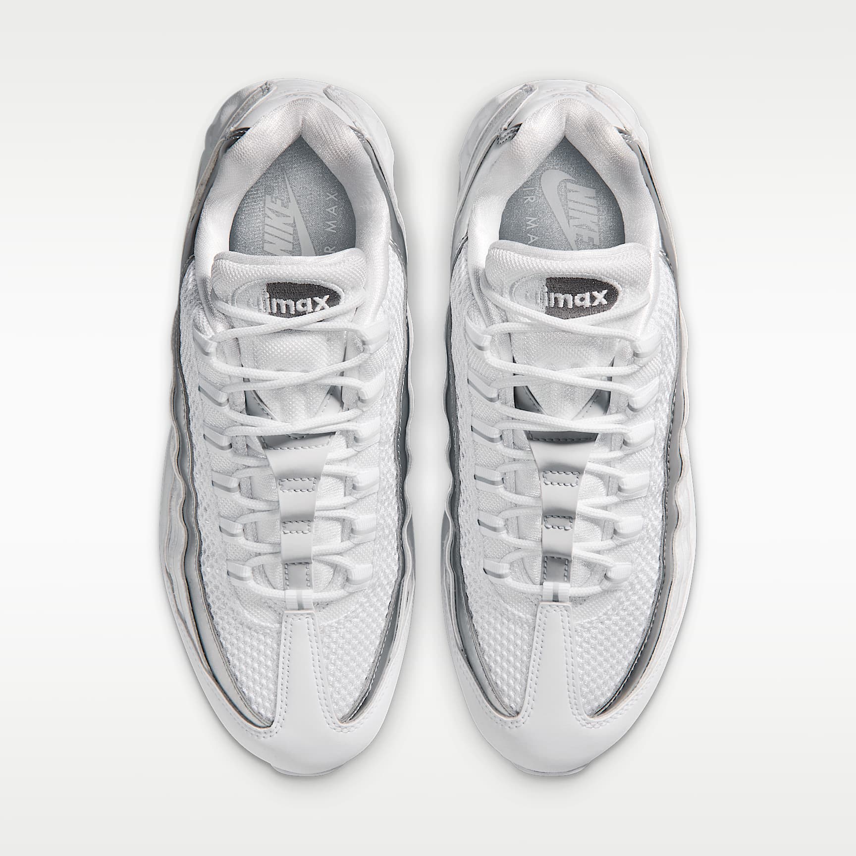 Nike Air Max 95 SE Schuh (Damen) – Weiß/Light Charcoal/Metallic Silver/Pure Platinum
