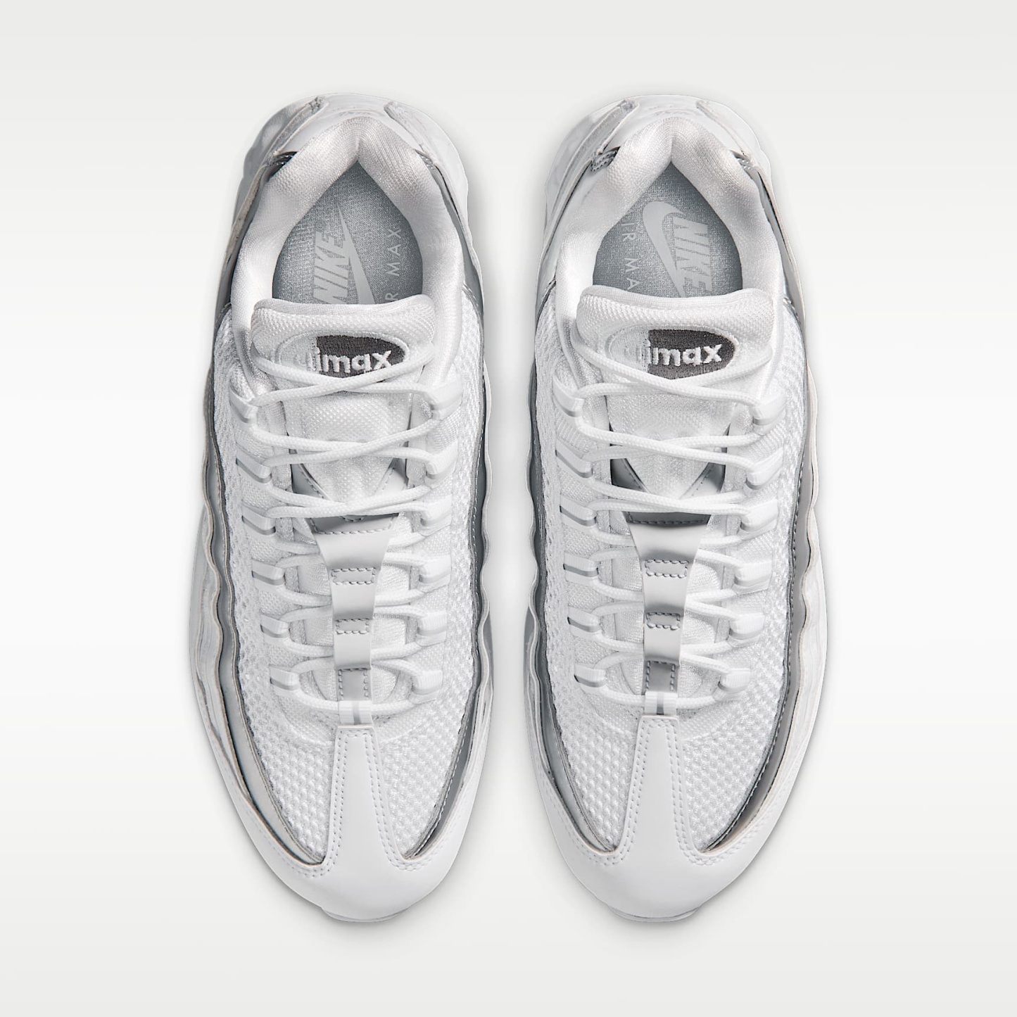 Nike Air Max 95 SE Schuh (Damen) – Weiß/Light Charcoal/Metallic Silver/Pure Platinum