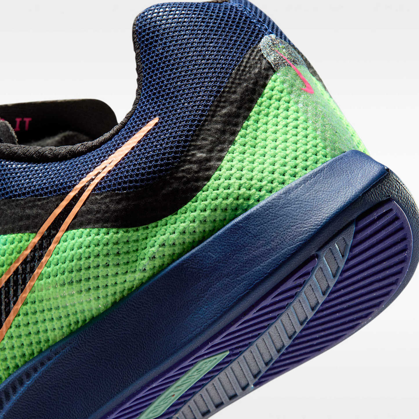 Nike Zoom Rival Distance Glam Leichtathletik-Langstrecken-Spikes – Dark Obsidian/Indigo Burst/Grün/Schwarz