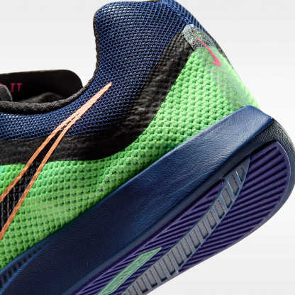 Nike Zoom Rival Distance Glam Leichtathletik-Langstrecken-Spikes – Dark Obsidian/Indigo Burst/Grün/Schwarz