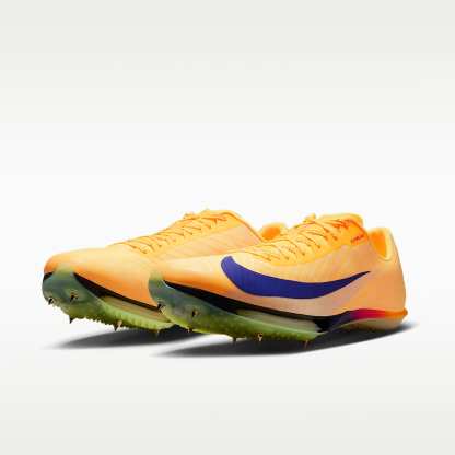 Nike Maxfly 2 Leichtathletik-Sprint-Spikes – Citron Pulse/Volt Ice/Vivid Purple/Indigo Burst
