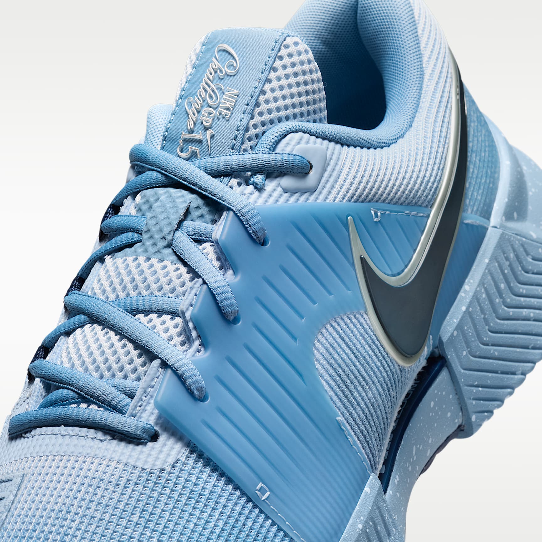 Nike GP Challenge 1.5 PRM Tennisschuhe für den Clay Court (Herren) – Hydrogen Blue/Work Blue/Metallic Silver/Midnight Navy