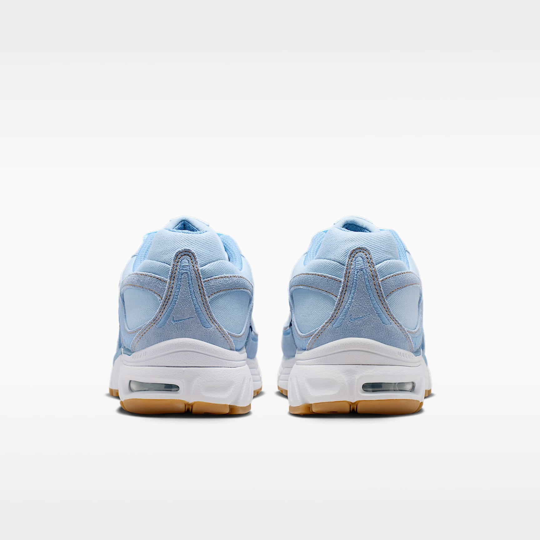Nike Air Max Moto 2K Schuh (Herren) – Light Armory Blue/Work Blue/Gum Light Brown/Weiß