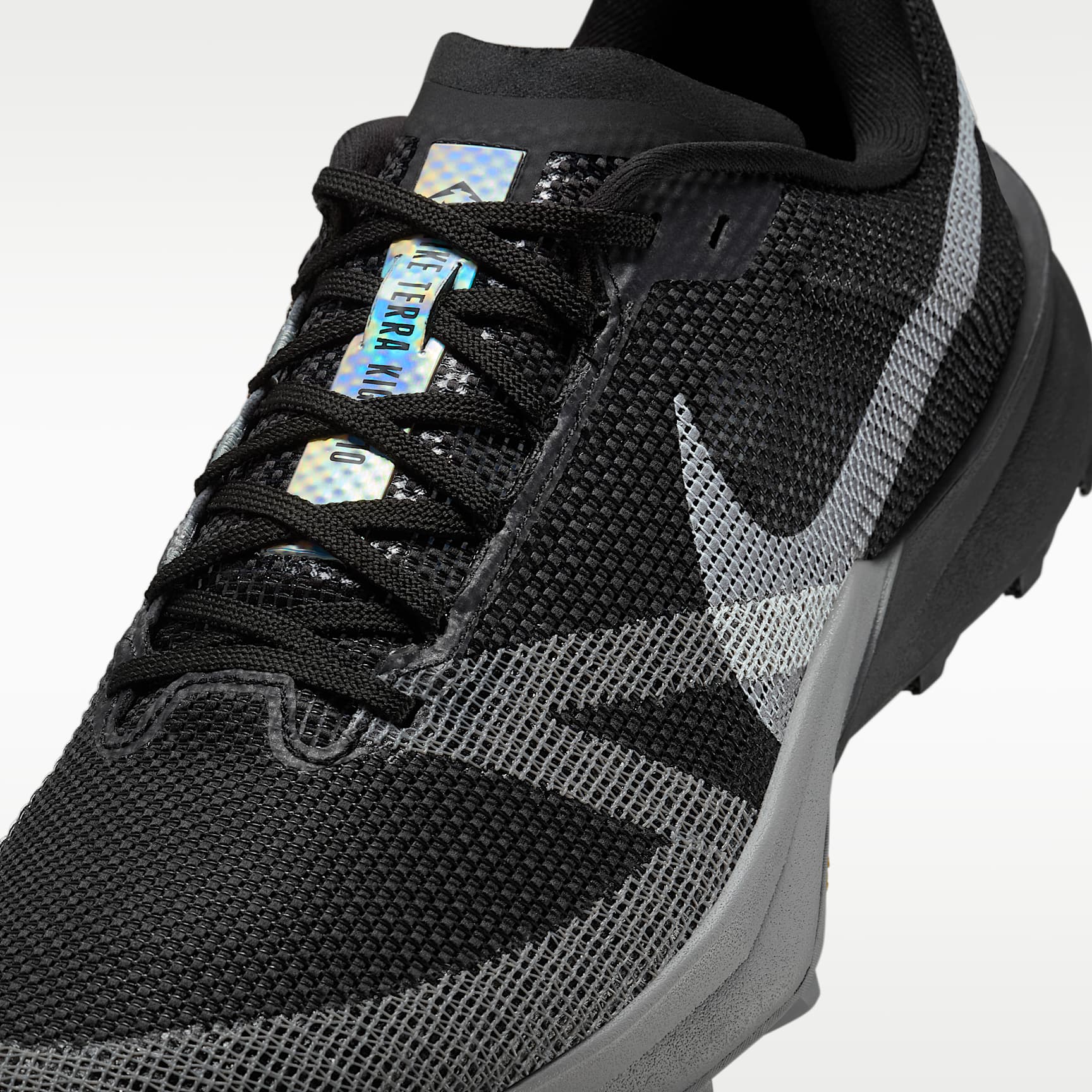 Nike Kiger 10 Traillaufschuh – Schwarz/Weiß/Cool Grey/Weiß