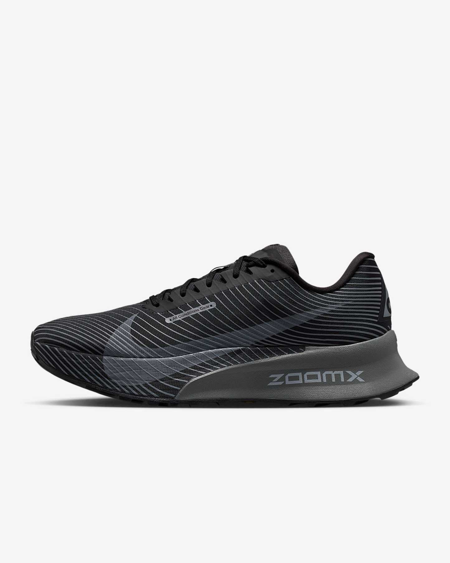 Nike ACG Ultrafly Traillaufschuhe für Wettkämpfe – Schwarz/Photon Dust/Photon Dust