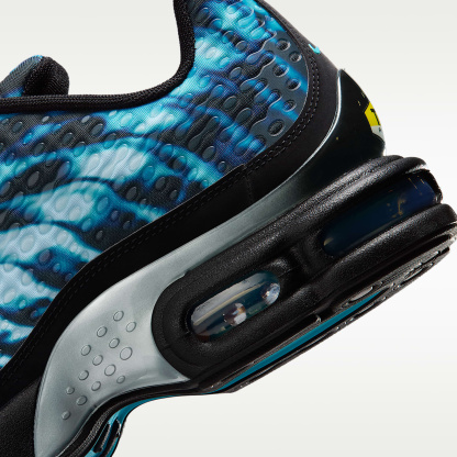 Nike Air Max Plus VII Schuh (Herren) – Schwarz/Gamma Blue/Chrome
