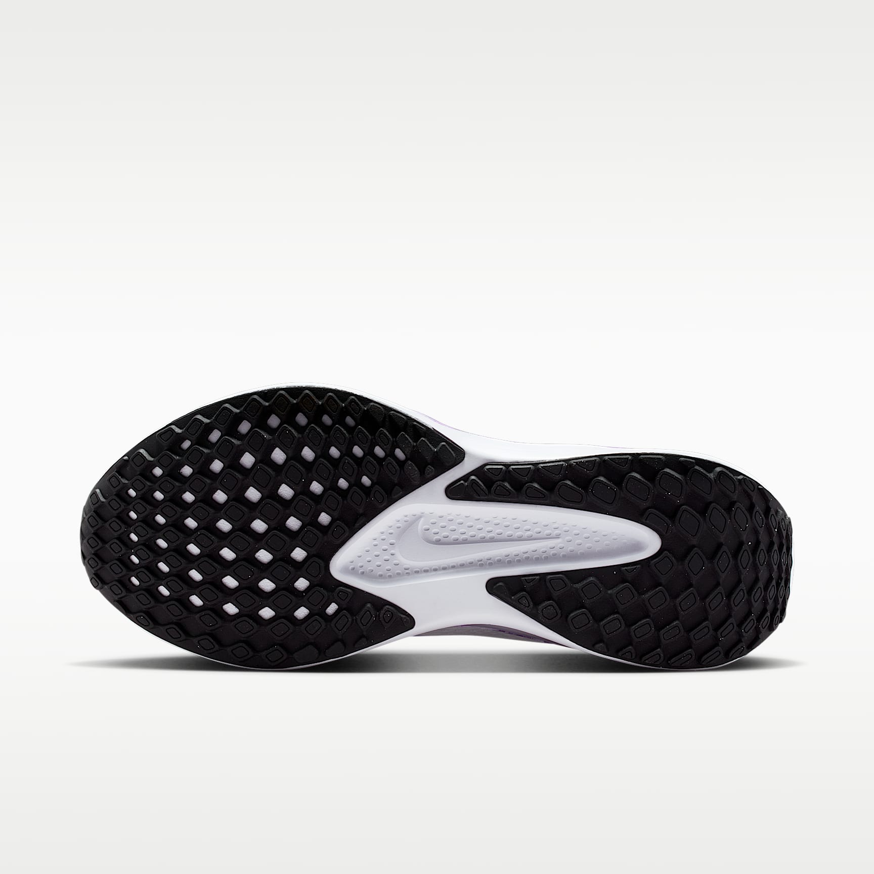 Nike Quest 6 Straßenlaufschuh (Damen) – Weiß/Schwarz/Bright Violet/Sapphire