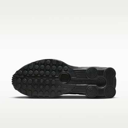 Nike Shox R4 Schuh (Herren) – Schwarz/Schwarz/Bright Crimson/Schwarz