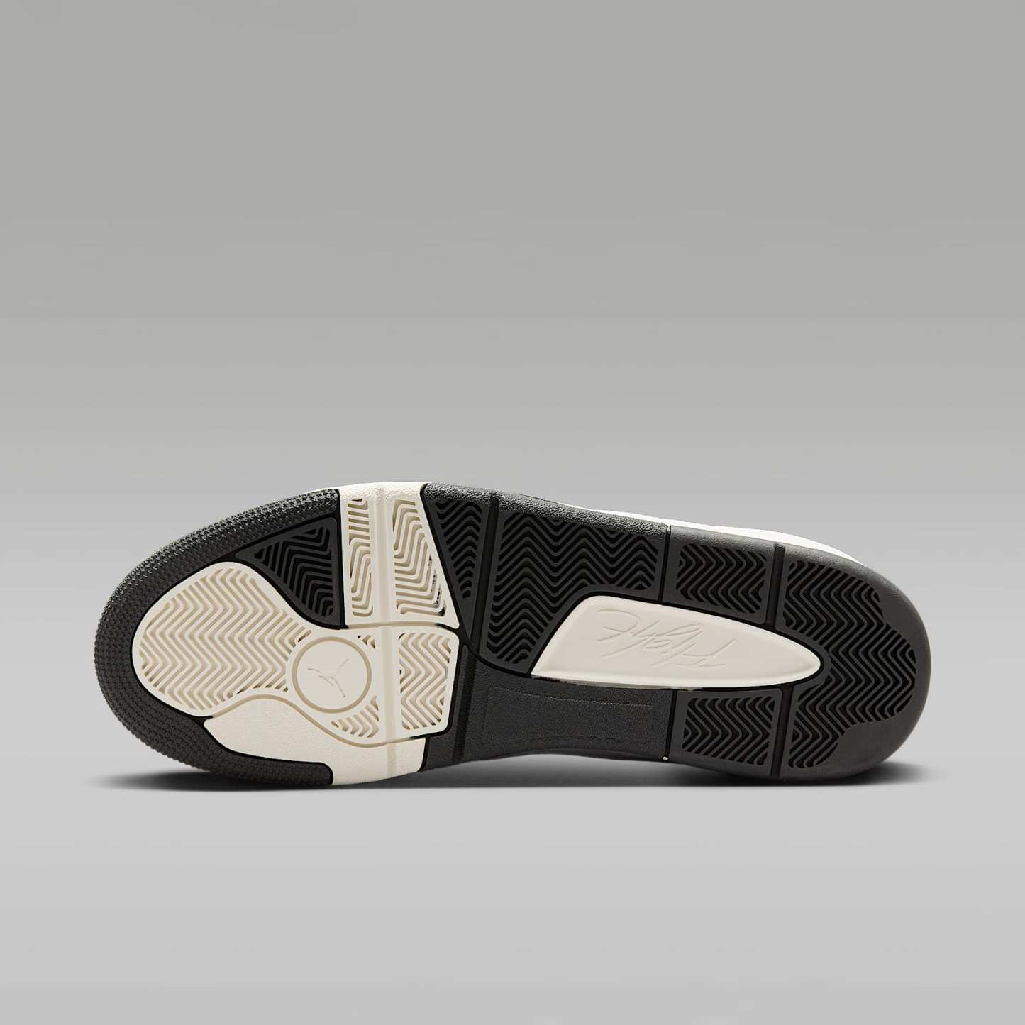 Jordan Flight Court Schuh (Herren) – Weiß/Sail/Schwarz