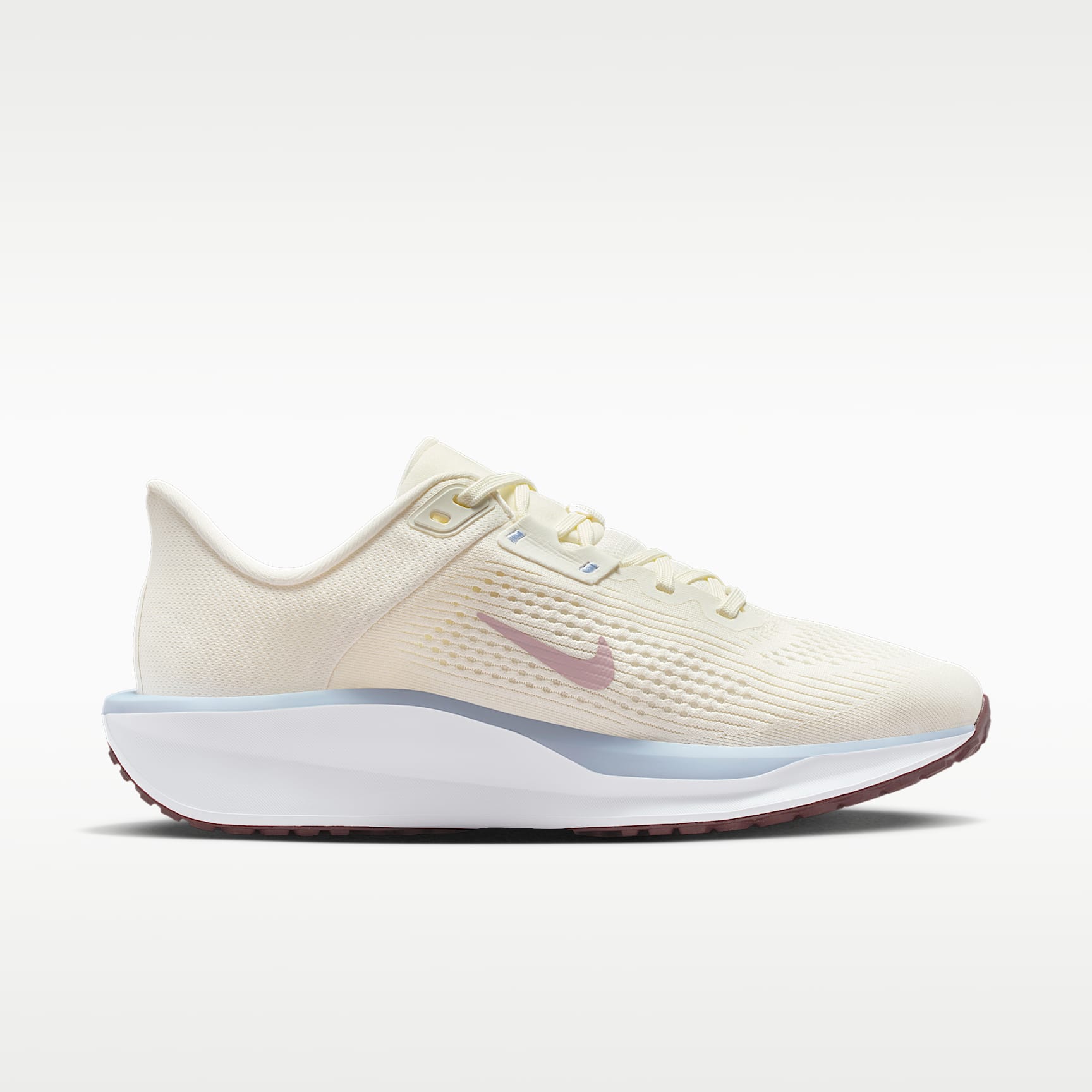 Nike Quest 6 Straßenlaufschuh (Damen) – Sail/Hydrogen Blue/Tattoo/Particle Rose