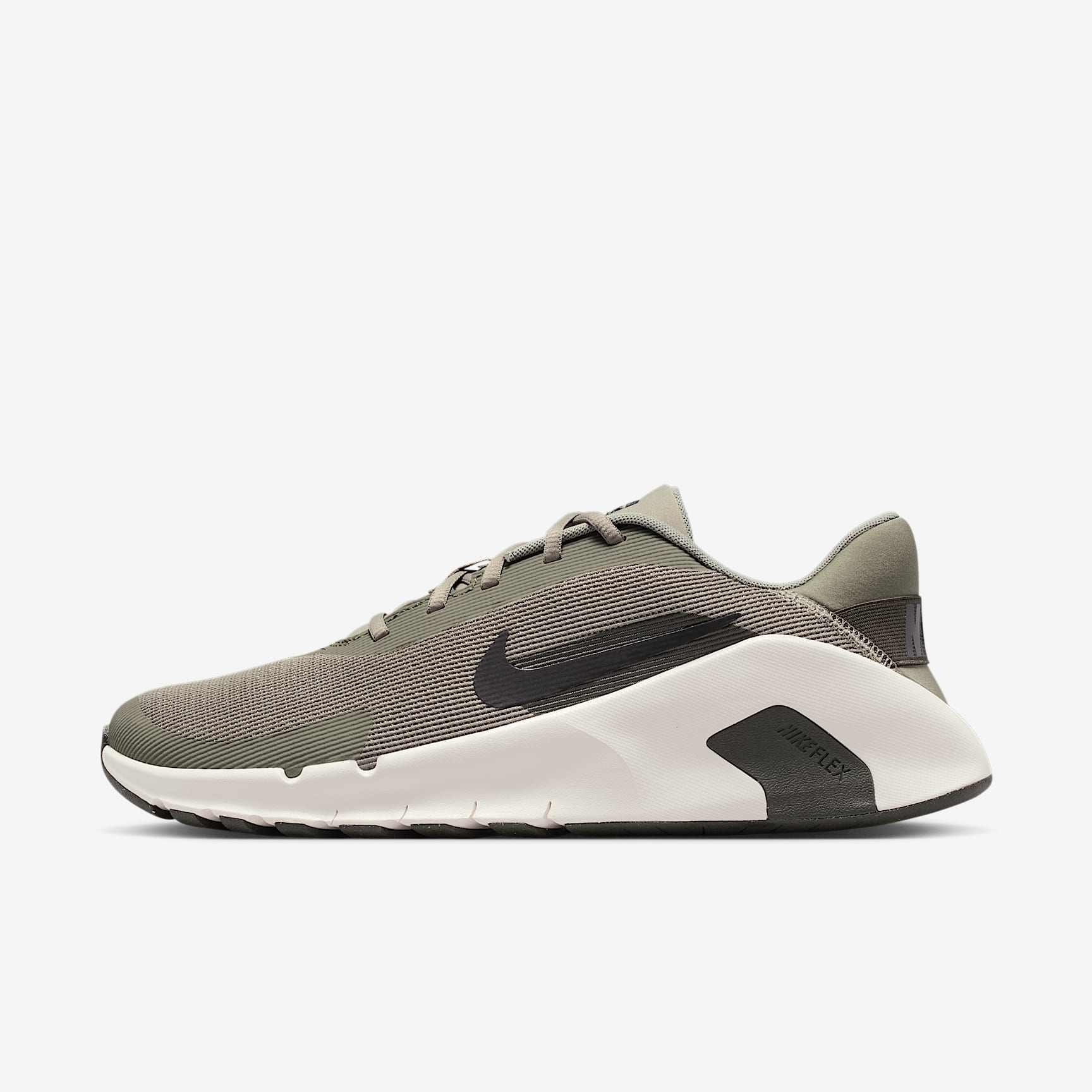 Nike Flex Train Workout-Schuh (Herren) – Light Army/Sequoia/Phantom/Schwarz