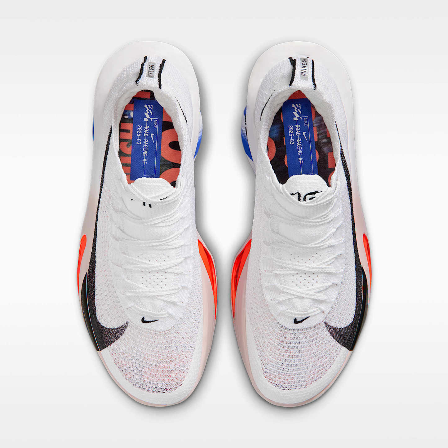 Nike Alphafly 3 Herren-Straßenlaufschuh für Wettkämpfe – Weiß/Platinum Violet/Silt Red/Schwarz