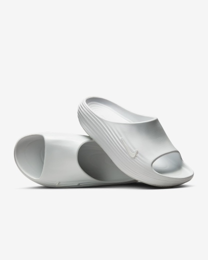 Nike ReactX Rejuven8 Slides (Herren) – Summit White/Summit White/Summit White